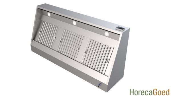 HorecaGoed schuin model afzuigkap met motor 1 HorecaGoed schuin model afzuigkap met motor 1
